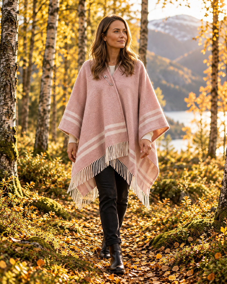 MATHILDA Poncho – Rosa
